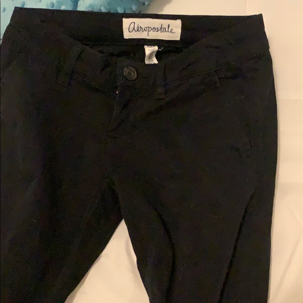 Aeropostal black khakis! bootcut